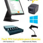 Pack TPV para Librerias y Papelerias