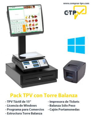 Pack TPV con Torre Balanza