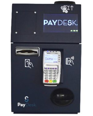 Cajon inteligente seguro con datafono incorporado Paydesk